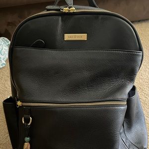 Lily Jade large Anna backpack purple lining